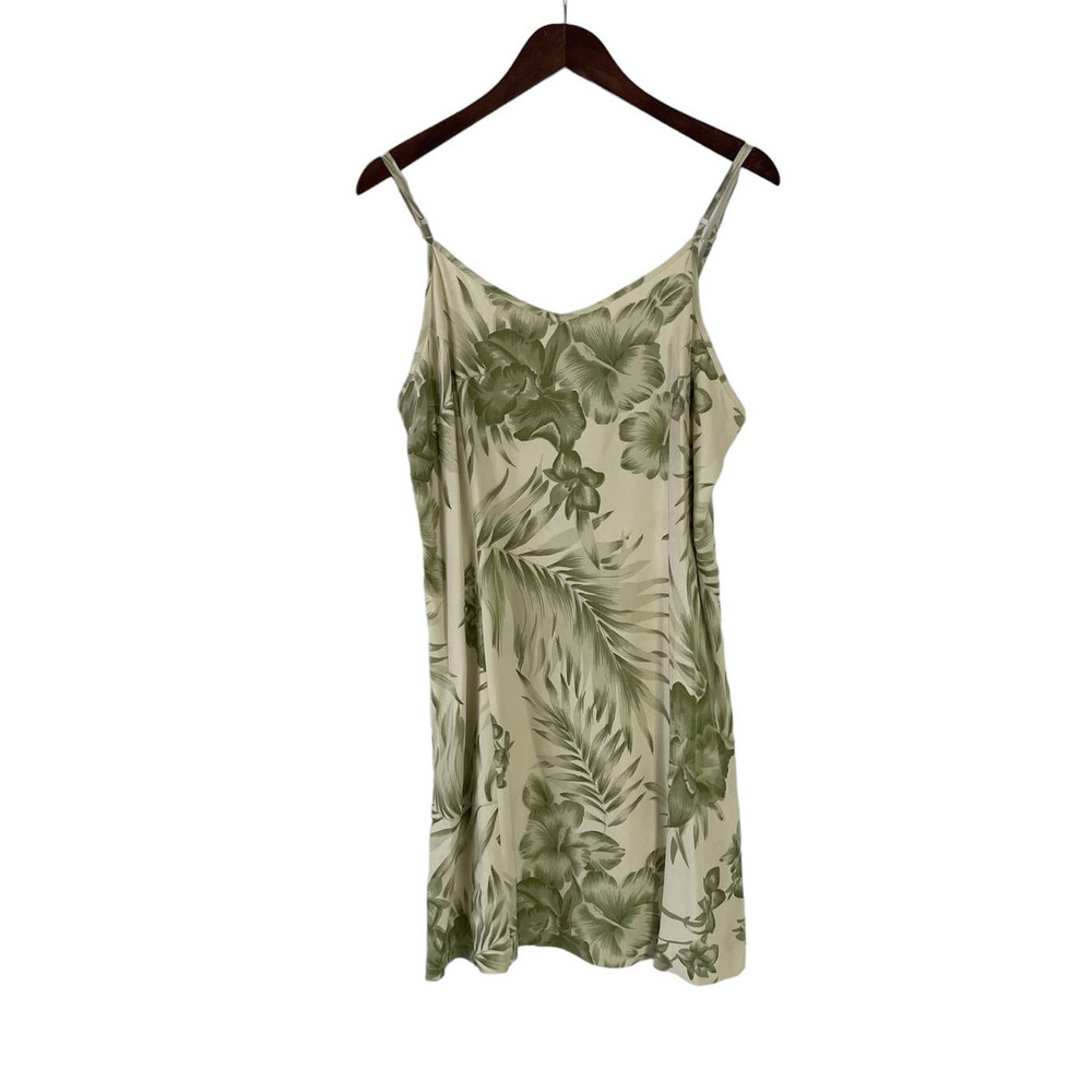 Tiki Classics Silk Tank Dress Women's Size Large